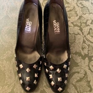 Gianni Versace Black Heels‼️SALE